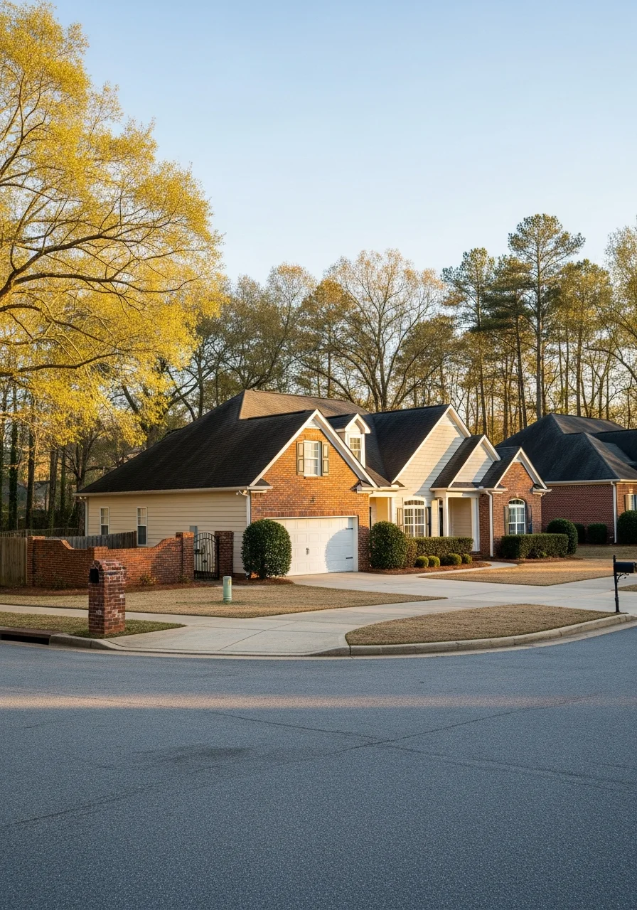 Seneca home exterior showing typical Oconee County residential property and landscape.